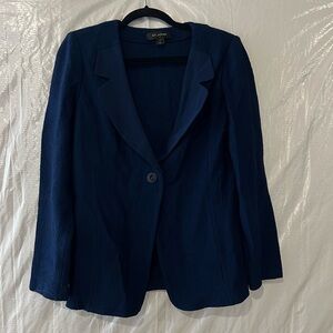 St. John Blue Blazer Size 8